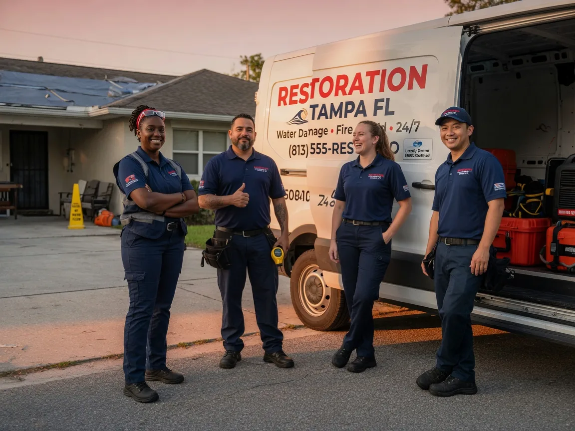 Water Damage Restoration company in Clinton, AR